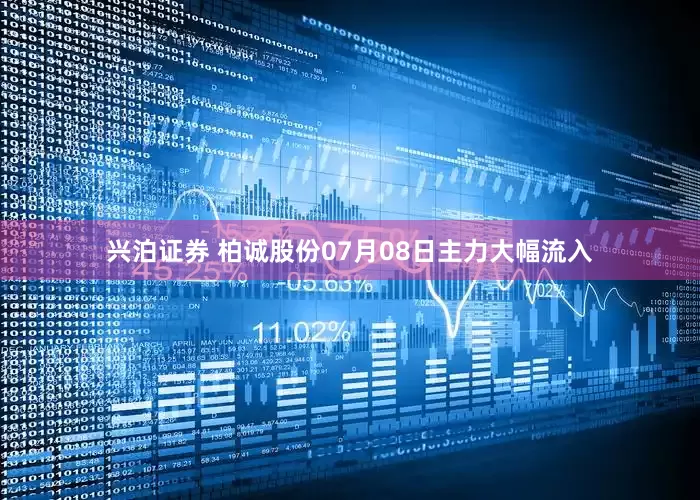 兴泊证券 柏诚股份07月08日主力大幅流入