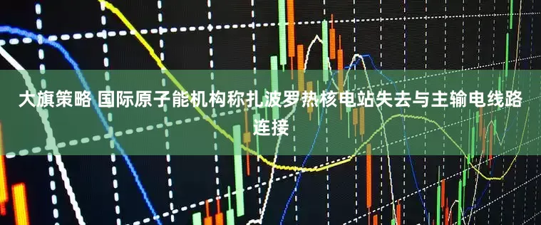 大旗策略 国际原子能机构称扎波罗热核电站失去与主输电线路连接